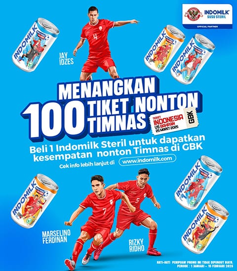 INDOMILK STERIL X TIMNAS: RAYAKAN MENUJU PENTAS BOLA DUNIA