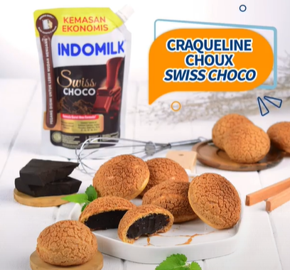 Craqueline Choux Swiss Choco