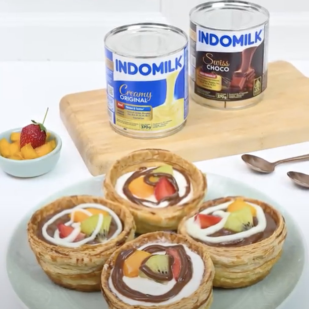 Choco Creamy Croissant Cup