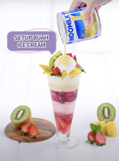 Setup Buah Ice Cream